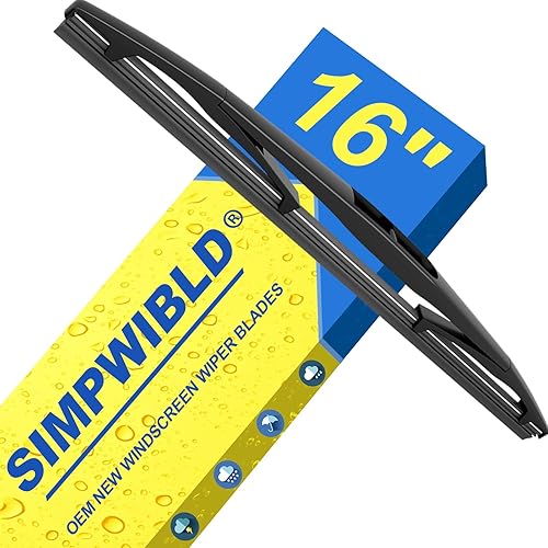 Miniatura 7 de SIMPWIBLD Repuesto de limpiaparabrisas para Hyundai Santa Fe2006-2011 Kia Rio 2007-2012, repuesto de equipo original, 14 pulgadas (juego de 2)