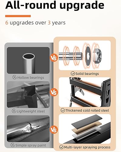 Miniatura 3 de Nuevo soporte de pared para TV de movimiento completo 2025 para la mayoría de televisores de 26 a 55 pulgadas, soporte de TV giratorio e inclinable