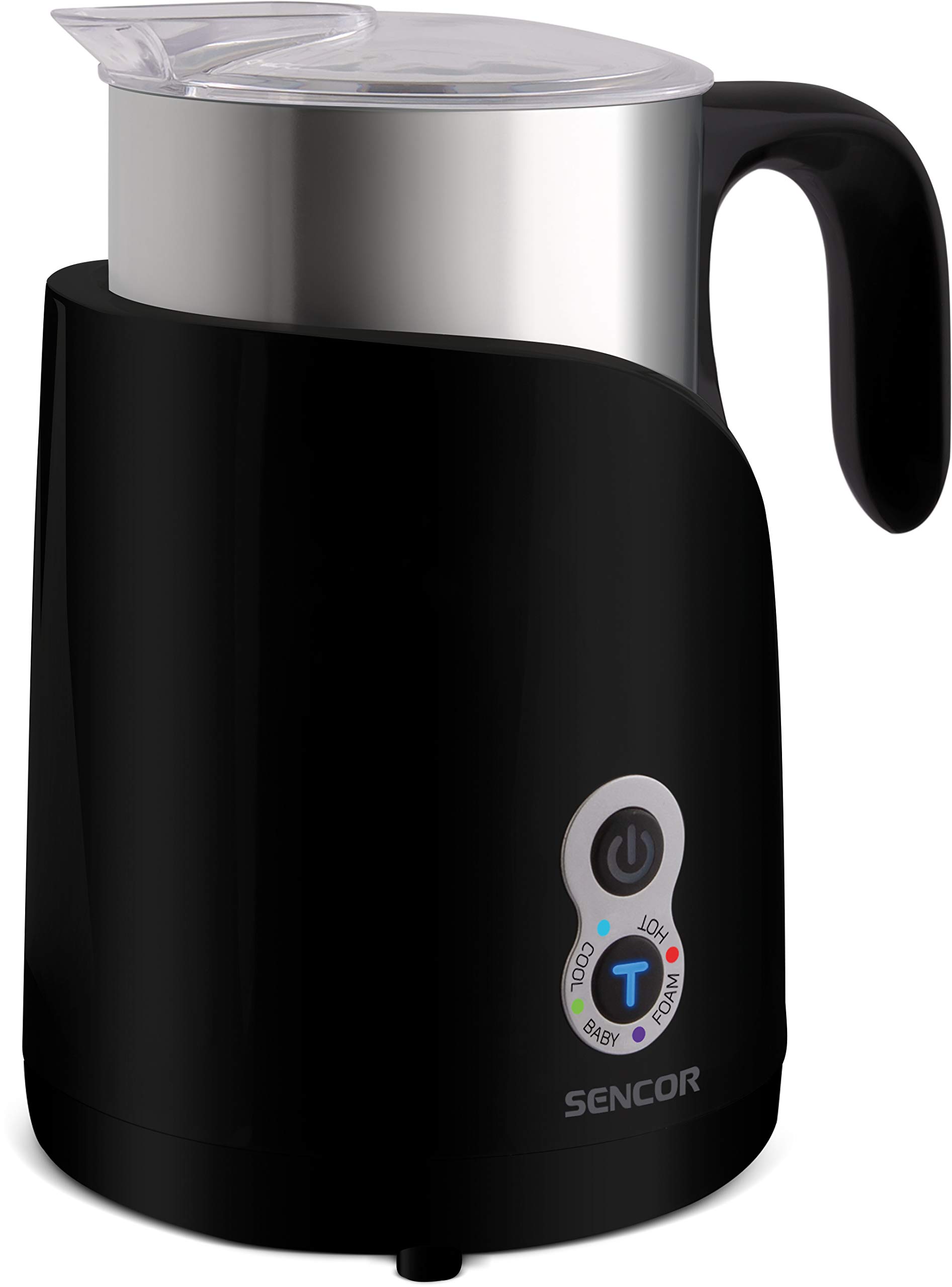 Milk Frother and Warmer, 650W, Black