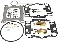 Vista 1 de Kit de reconstrucción de carburador Trucktok con flotadores de latón de reemplazo para carburador 1400 1405 1406 1407 1409 1410 1411 Carburador AFB