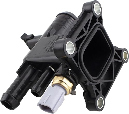 Miniatura 6 de BOXI 902-684 Salida de agua del refrigerante del motor con sensor para Ford Edge Explorer 2012-2018 Escape Focus Fusion 2013-2018 Tauruspara Lincoln