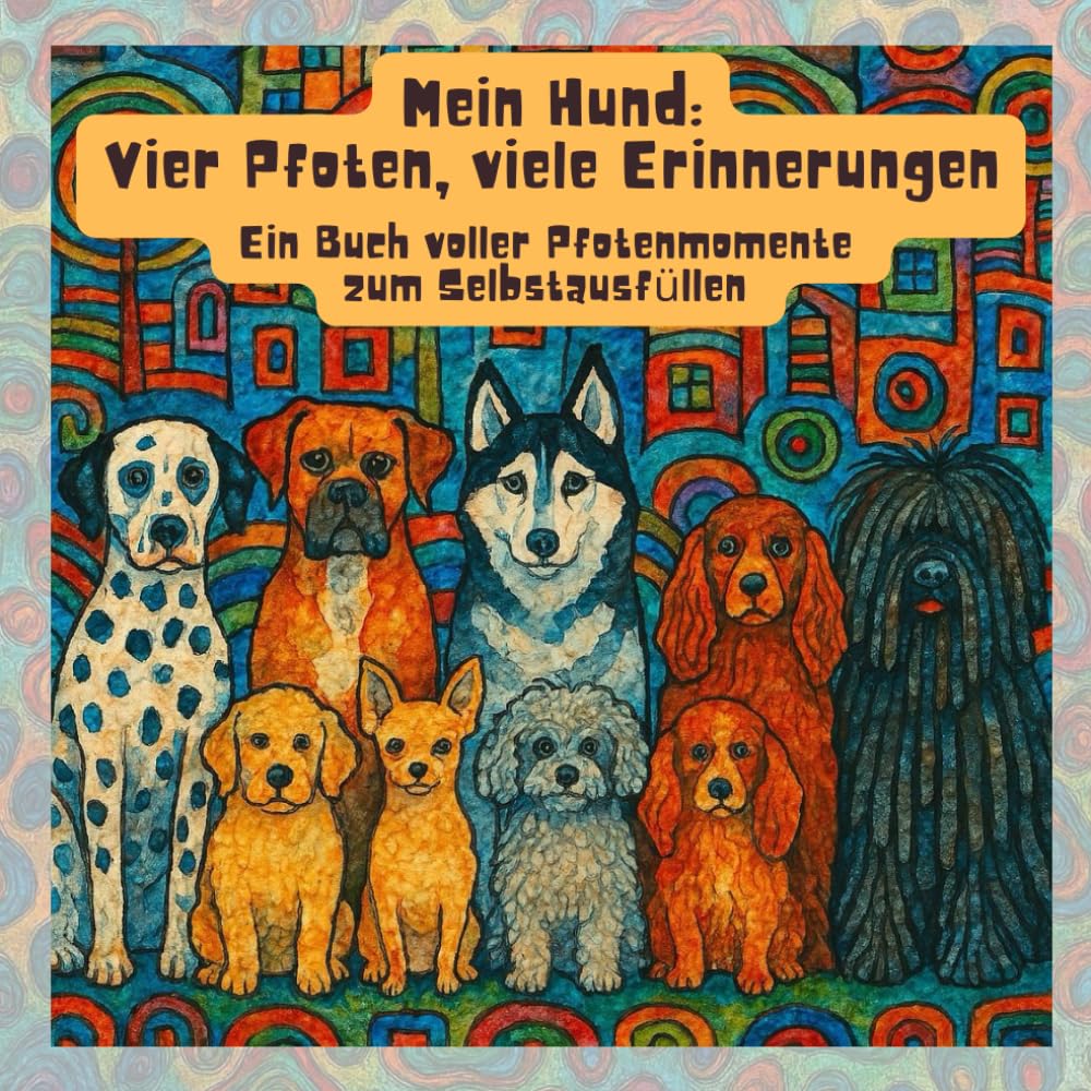 Mein Hund: Vier Pfoten, viele Erinnerungen: Ein Buch voller Pfotenmomente zum Selbstausfüllen