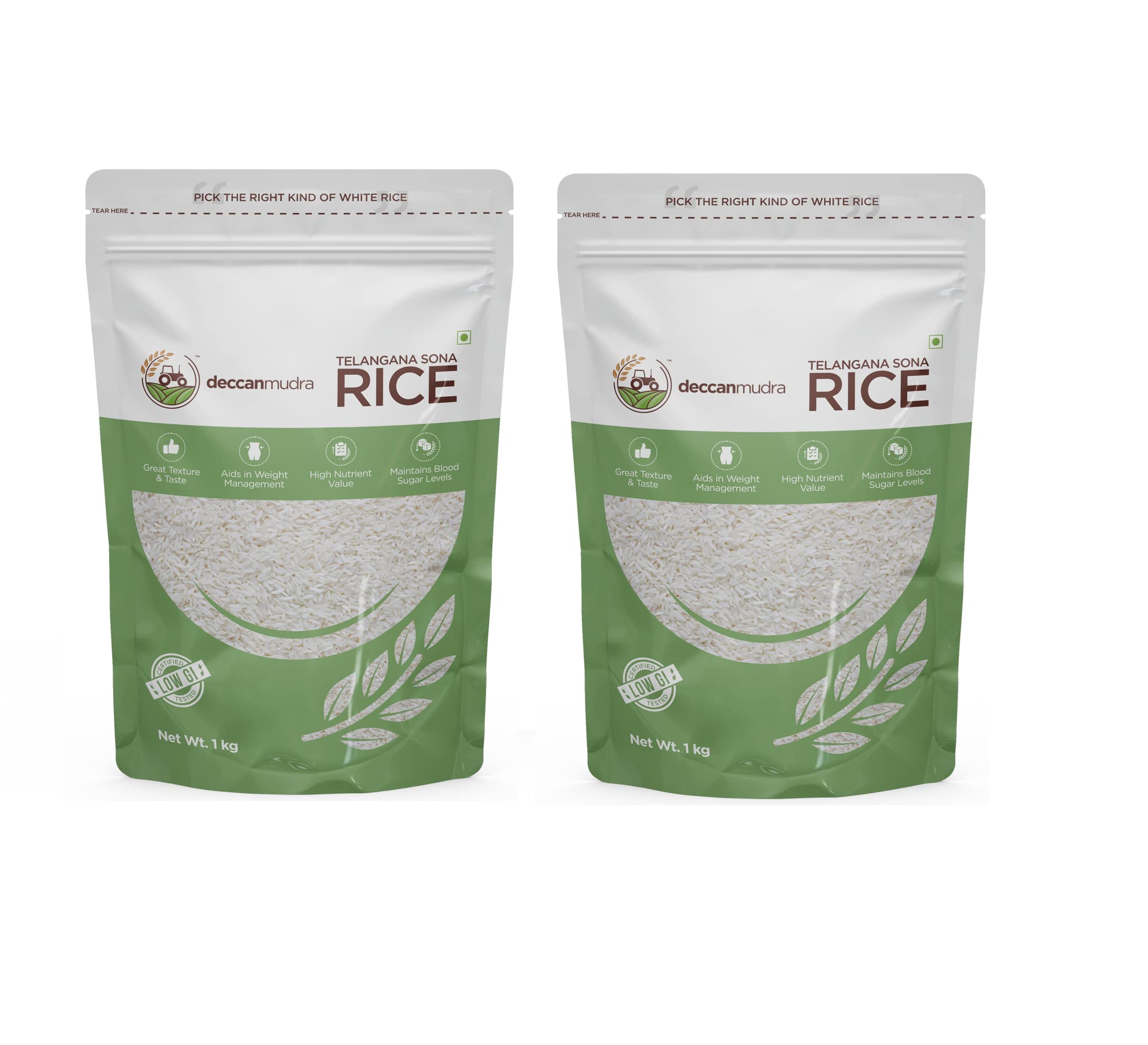 Buy Deccan Mudra Low GI (Glycemic Index) ic White Rice Telangana