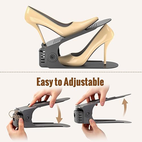 Miniatura 4 de Neprock Organizador de ranuras para zapatos, organizador de almacenamiento de zapatos, organizador de ranuras para zapatos, organizador de zapatos,