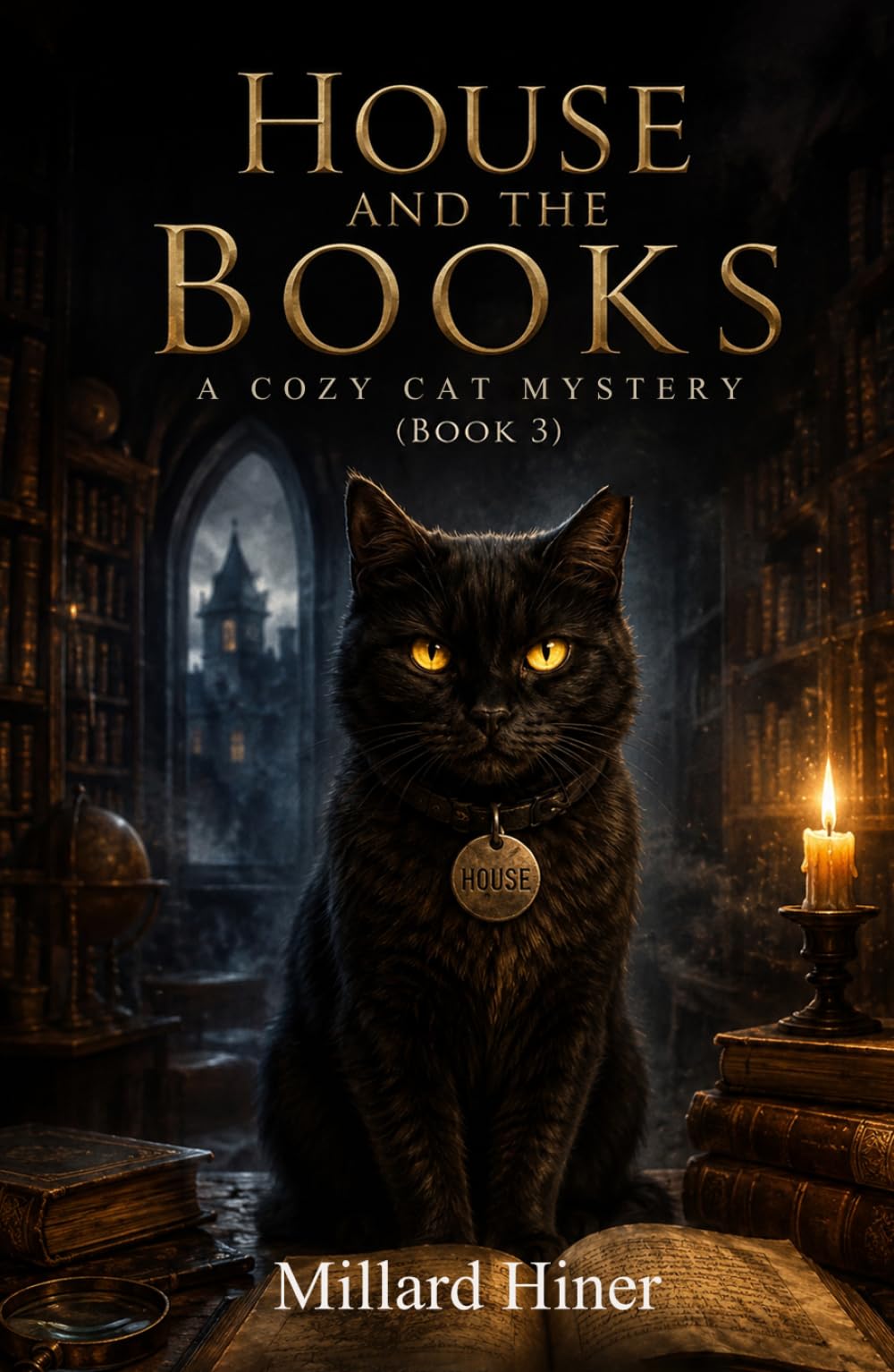 House and the Books: A Cozy Cat Mystery (The House Cat Mysteries)