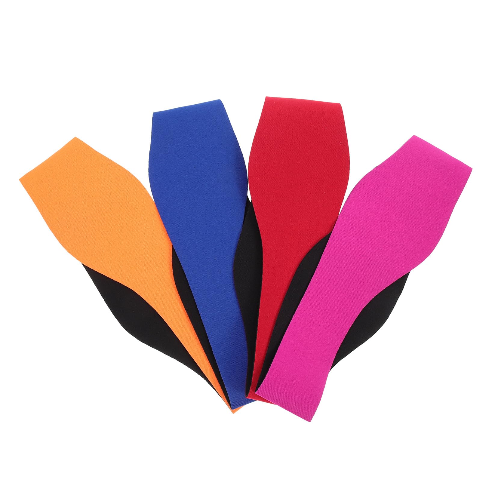 Toddmomy 16piezas Banda De Natación Ajustable Para Oídos Protección Para y Natación Material Neopreno Transpirable y Elástico Vibrantes