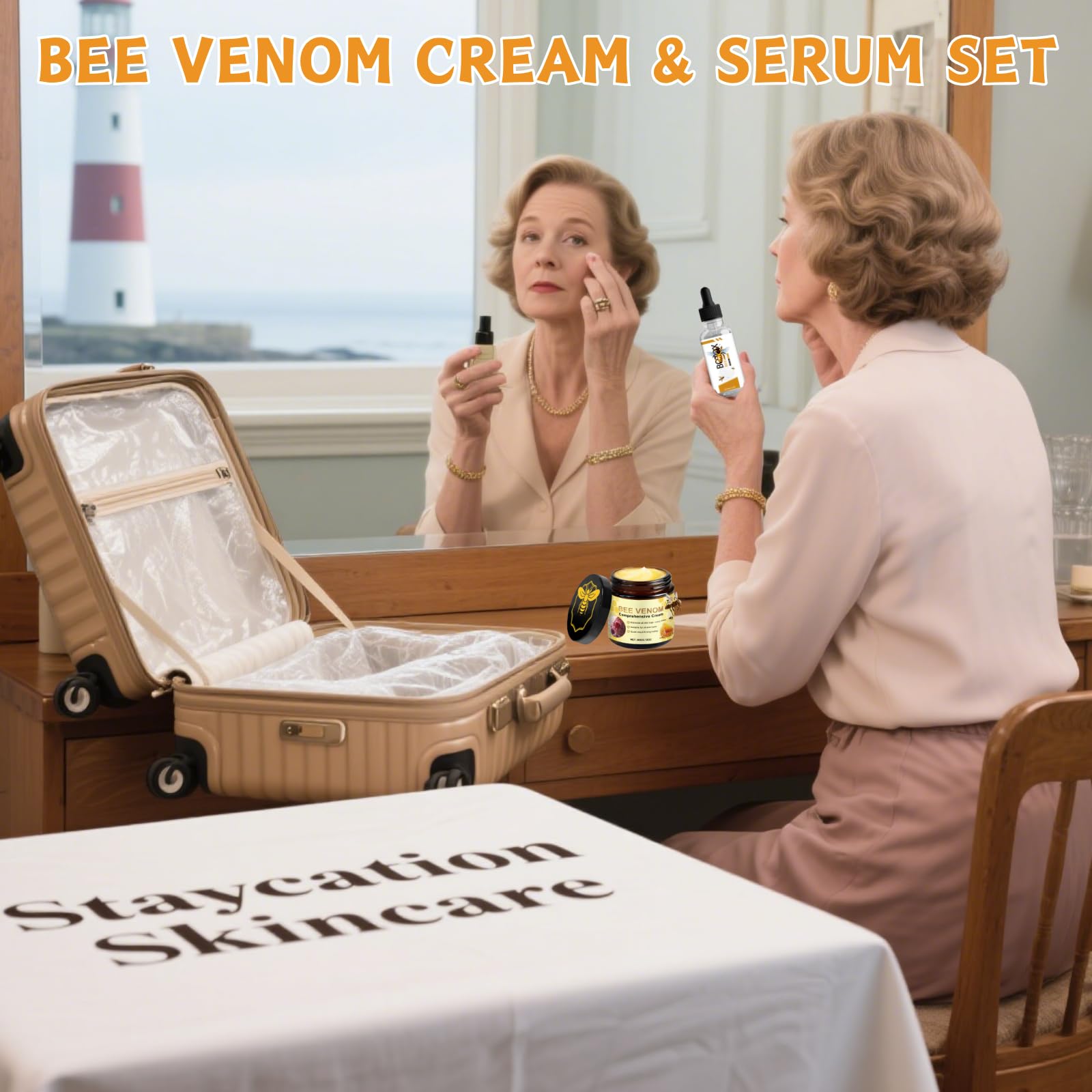 Tongyend Bee Veom Comreheive Cream Botox Face Serum Set - Image 2