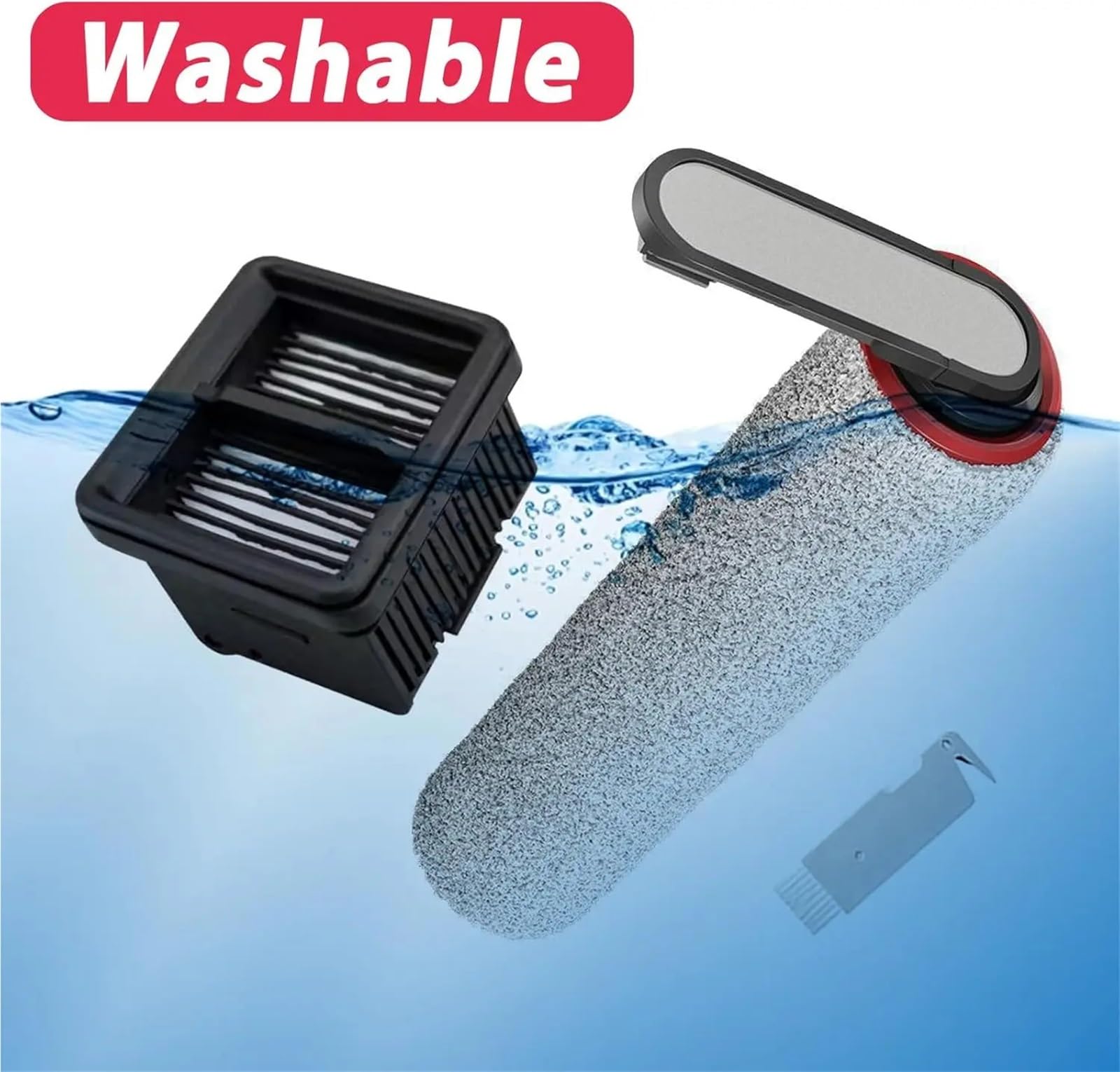 Zestaw filtrów Hepa z rolką próżniową kompatybilny z podkładką podłogową