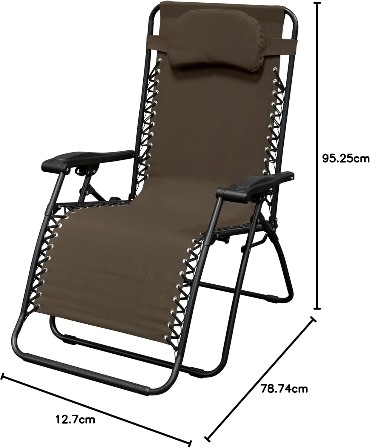 Caravan Sports Infinity Oversized Zero Gravity Chair, Beige