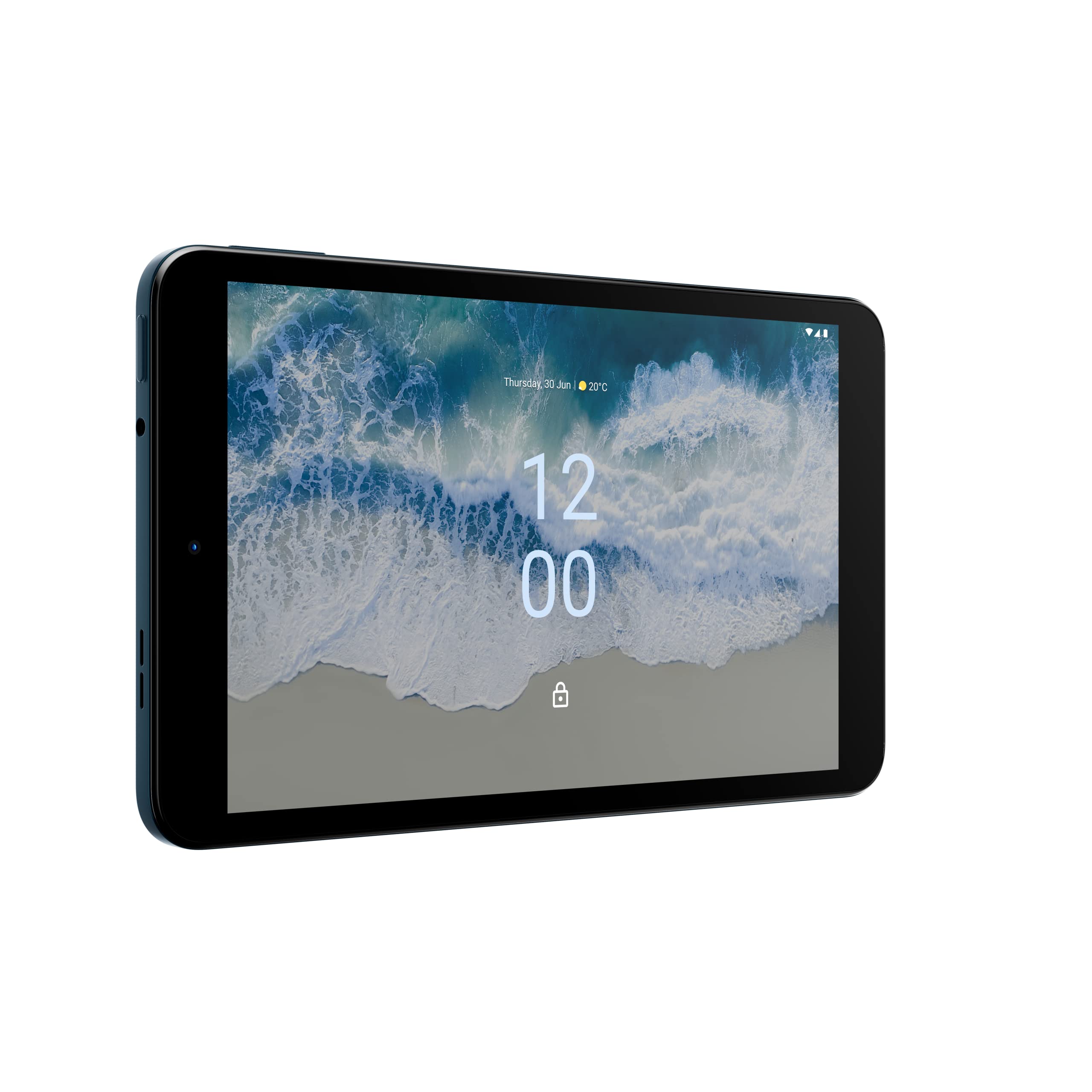 Nokia - Tablet T10 Wi-Fi, Android 12, Display da 8" 60Hz, 3GB RAM/32GB ROM, Batteria da 5250mAh, Fotocamera da 8MP, frontale da 2MP, Altoparlanti Stereo Con Riproduzione OZO, Blue [Italia]