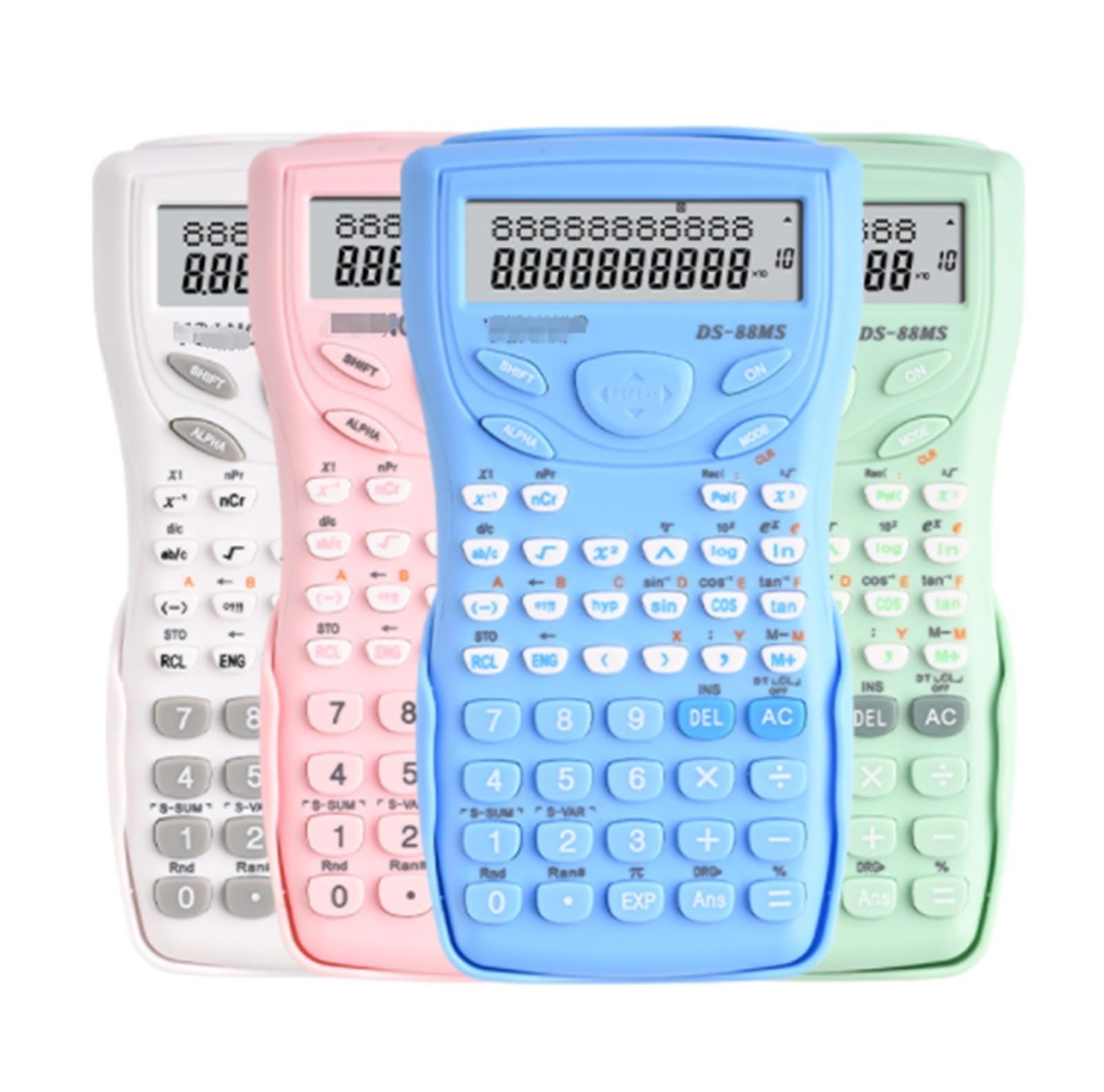 Calculatrice Calculatrice Multifonctionnelle À Affichage 12 Chiffres Scientifique for L'école Et Les Entreprises Bureau Office(Grün)