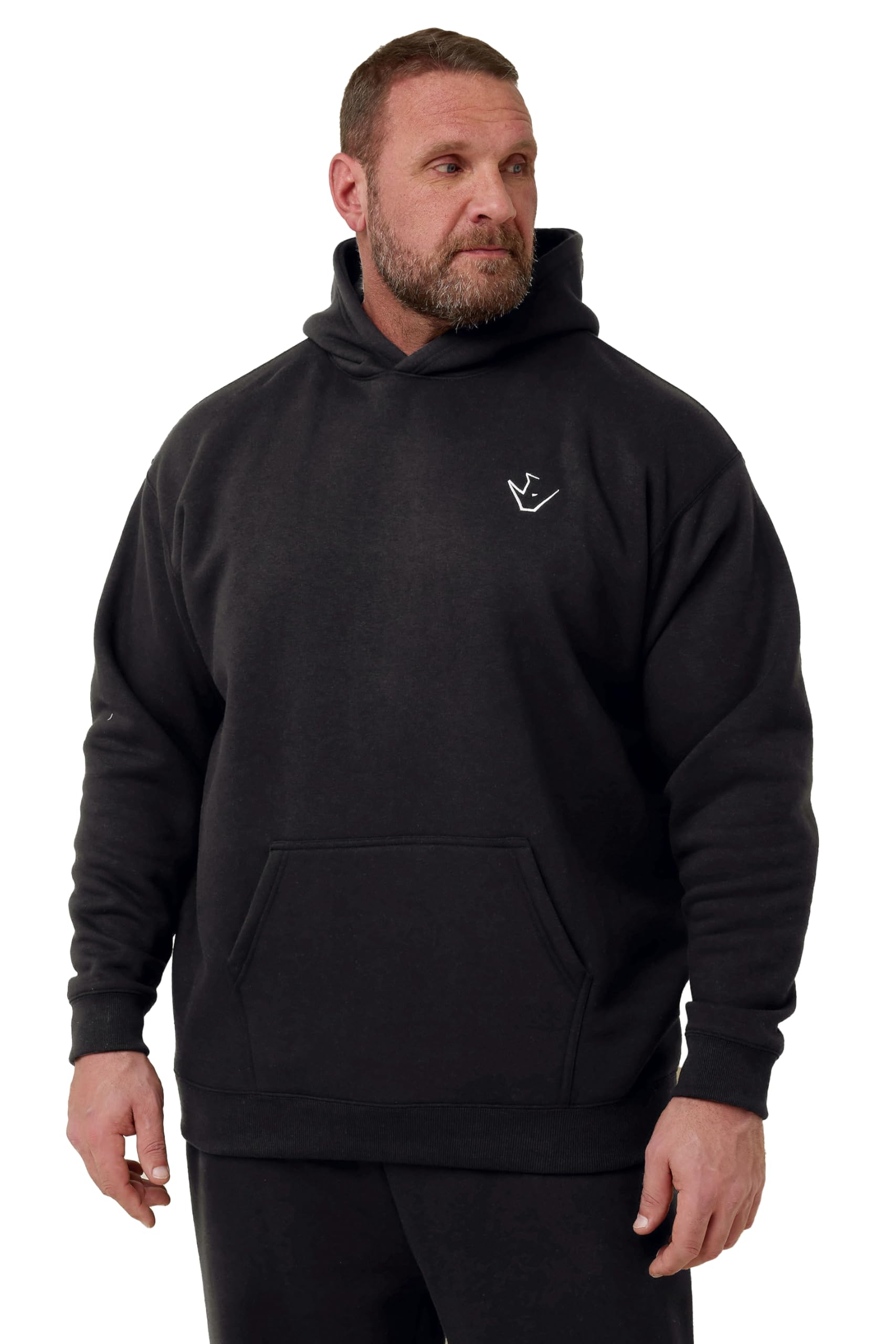 BadRhino 'Rest Day' Hoodie - Black - 5-6XL