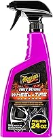 Vista 1 de Meguiar's Hot Rims Wheel & Tire Cleaner, Powers Through Brake Dust & Grime – 24 Oz Spray Bottle
