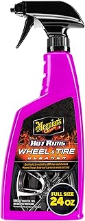 Hot Rims Wheel & Tire Cleaner, Powers Through Brake Dust & Grime – 24 Oz Spray Bottle