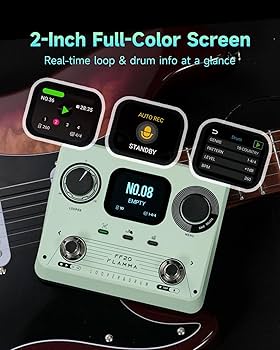 Amazon.com: FLAMMA FF20 Looper Pedal Drum Machine, Drum Looper Amazon.com: FLAMMA FF20 Looper Pedal Drum Machine, Drum Looper