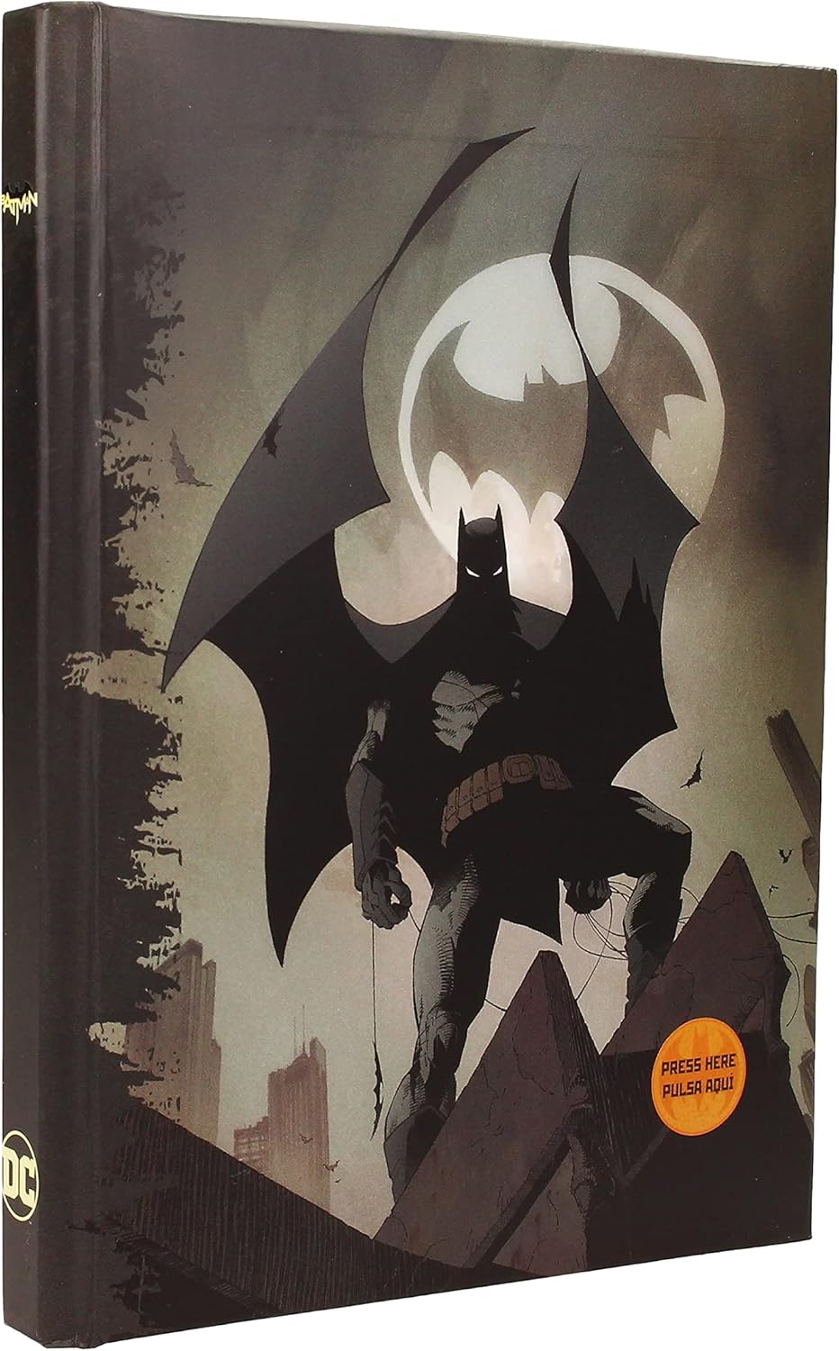 SD toys Batman DC Comics BATSIGNAL Notebook W/Light Standard