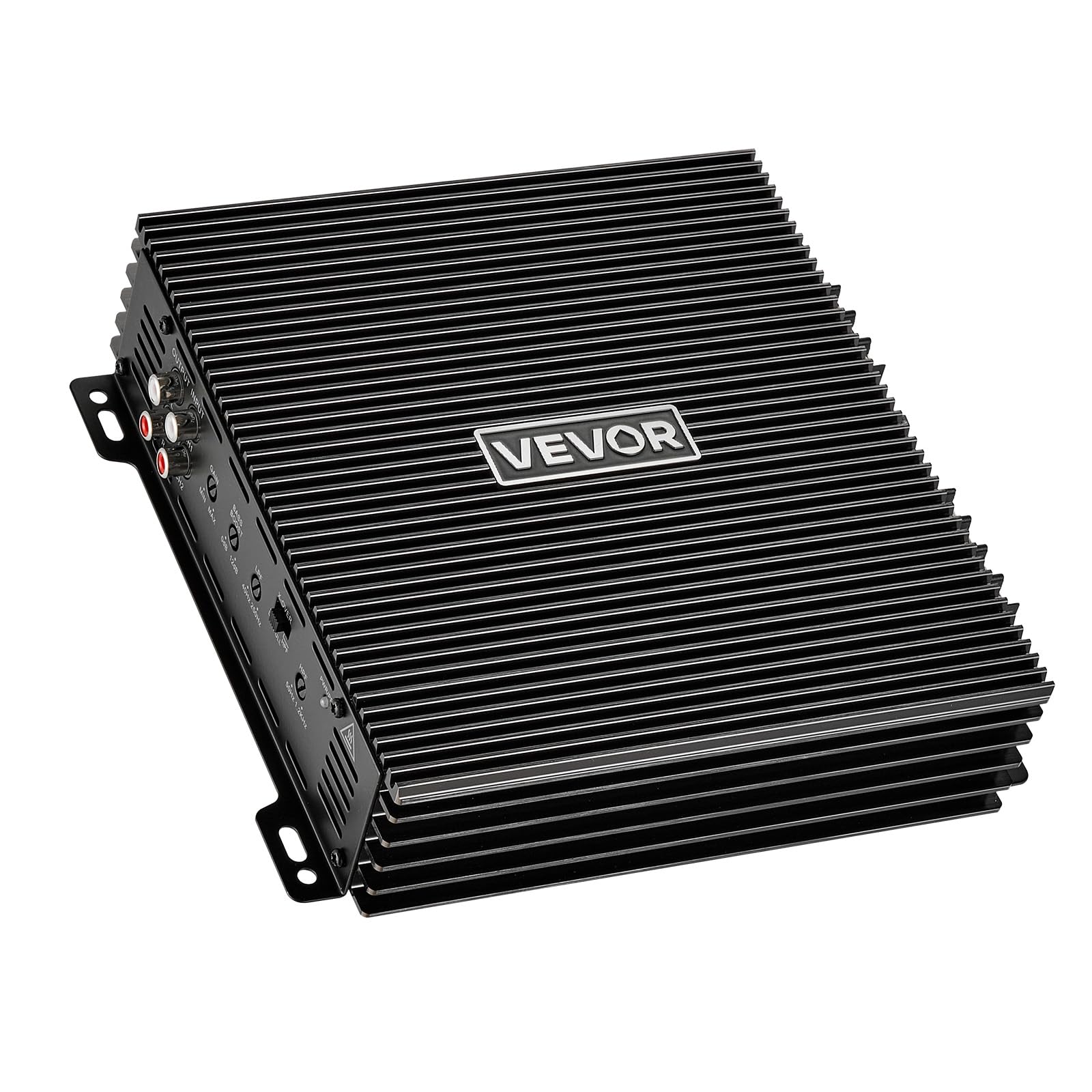 VEVOR Amplificateur Audio Voiture, Amplificateur Stéréo à 2 Canaux Pontables, Classe AB à Gamme Complète Max. 2x300 W sous 4 ohms/2x600 W sous 2 ohms, Ampli de Puissance pour SUV, MPV et Tout-Terrain