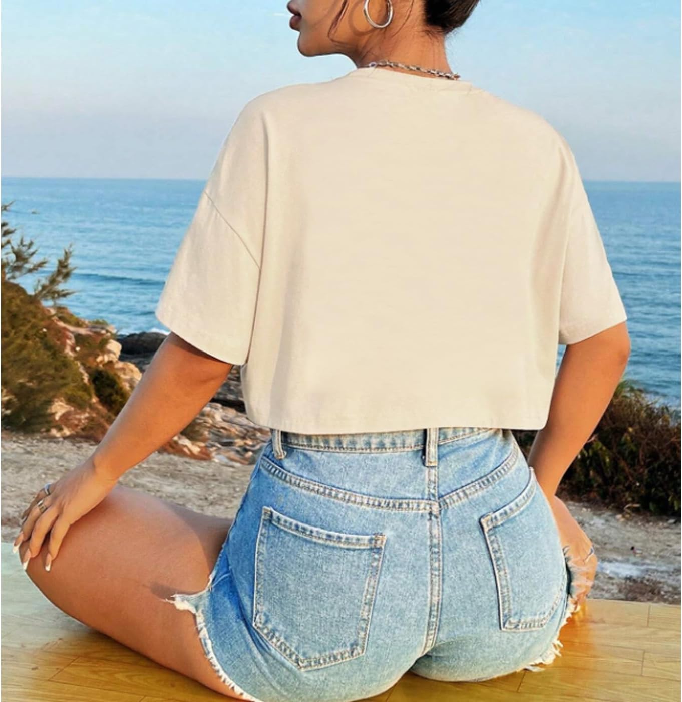 Magical Crop Shirt for Women Magic Kingdom Princess Tshirt Funny Family Vacation Trip Tee Casual Holiday Top - Image 4