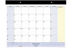AT-A-GLANCE 2022 Desk Calendar 22" x 17": Plan Your Year with a...