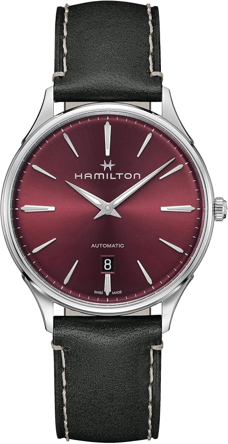 Amazon.co.jp: Hamilton Jazzmaster 薄型自動巻きメンズ腕時計