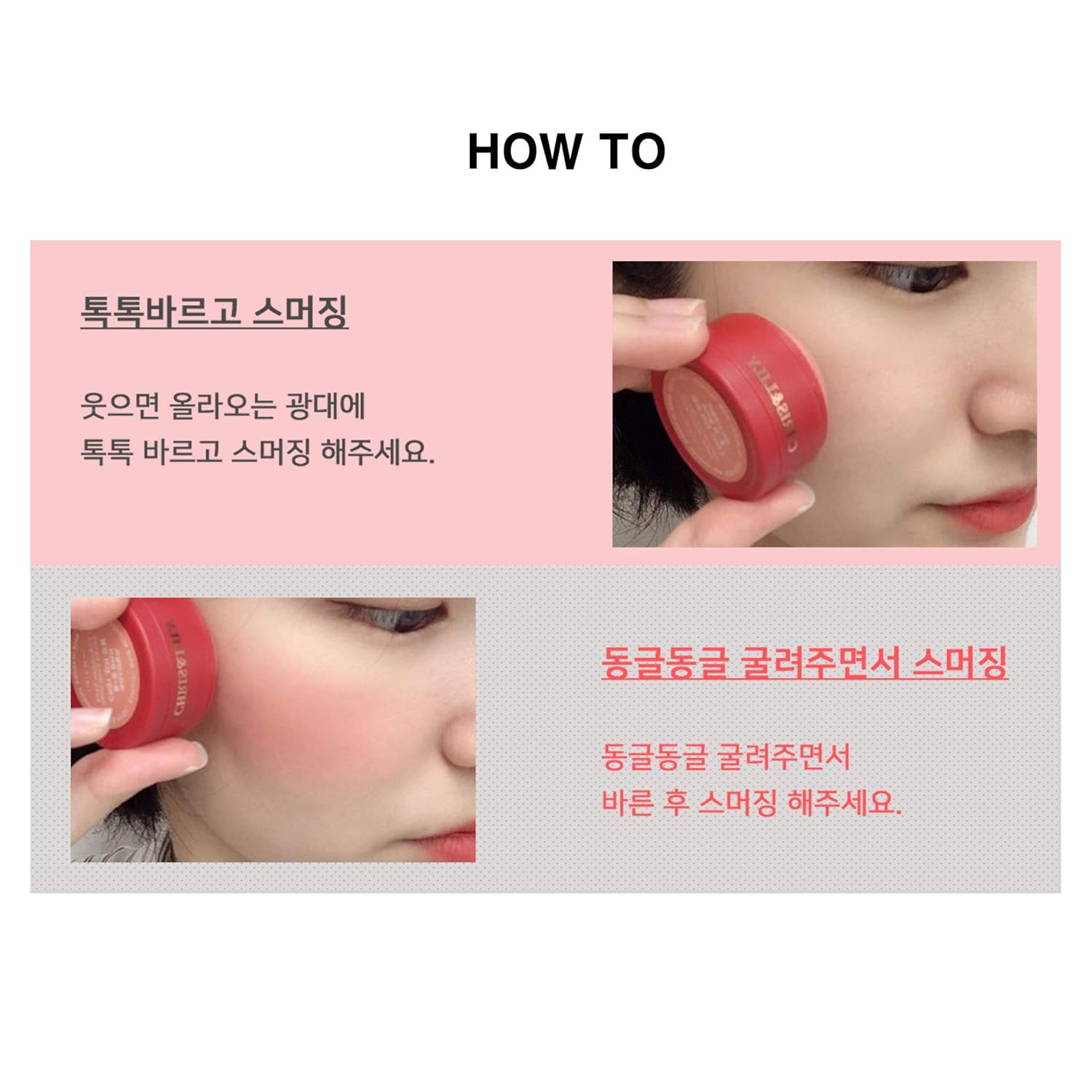 CHRIS&LILY DOME-GLE BLUSHER (#CR01), Just hit it on both cheeks without tools, Blends Easily&Blends Effortlessly, Ginger Coral, 0.38 Oz : Beauty & Personal Care