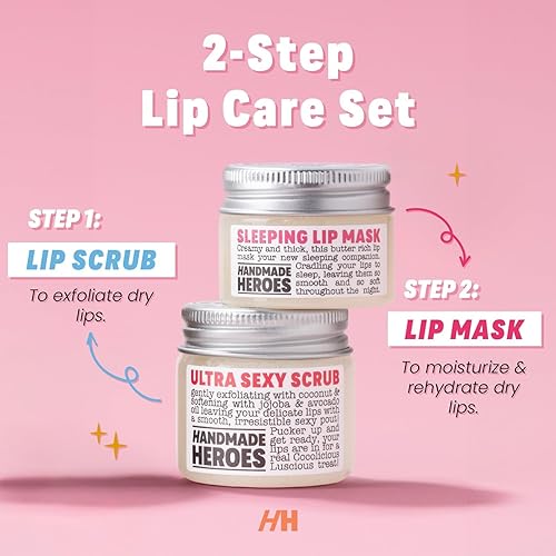 Miniatura 10 de Máscara de labios 100% natural vegana para dormir, hidratante y acondicionador de labios durante la noche para labios secos. Bálsamo labial