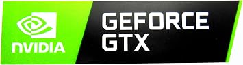 VATH Sticker Compatible with NVIDIA Geforce GTX Sticker 15 x 56mm / 5/8" x 2 1/4" [1056]