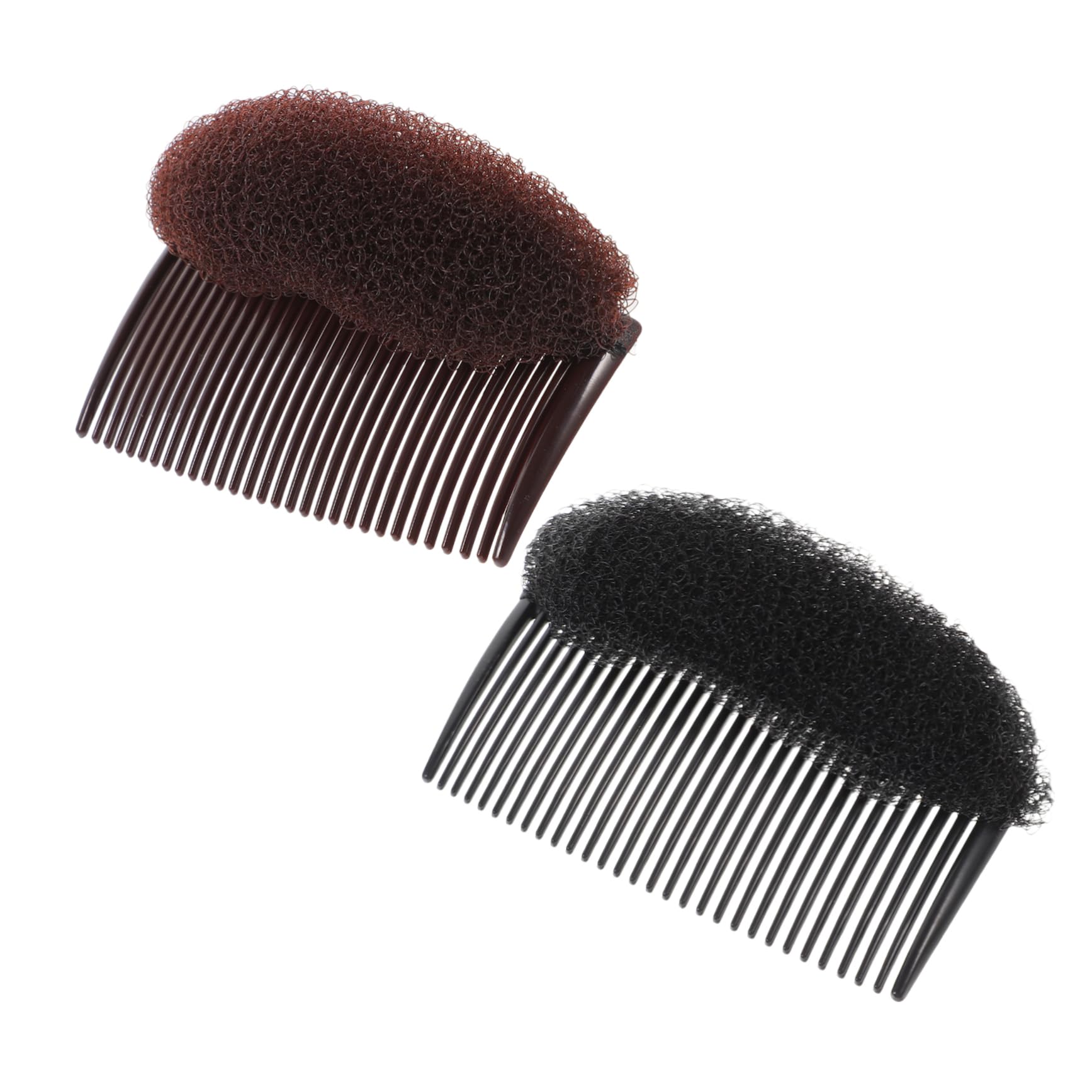 WEKADRIN 4Pcs Hair Volume Inserts Plastic Bun Maker for Fluffy Hair Styling DIY Hair Accessories for All Ages for Creating Elegant Updos and Ponytails