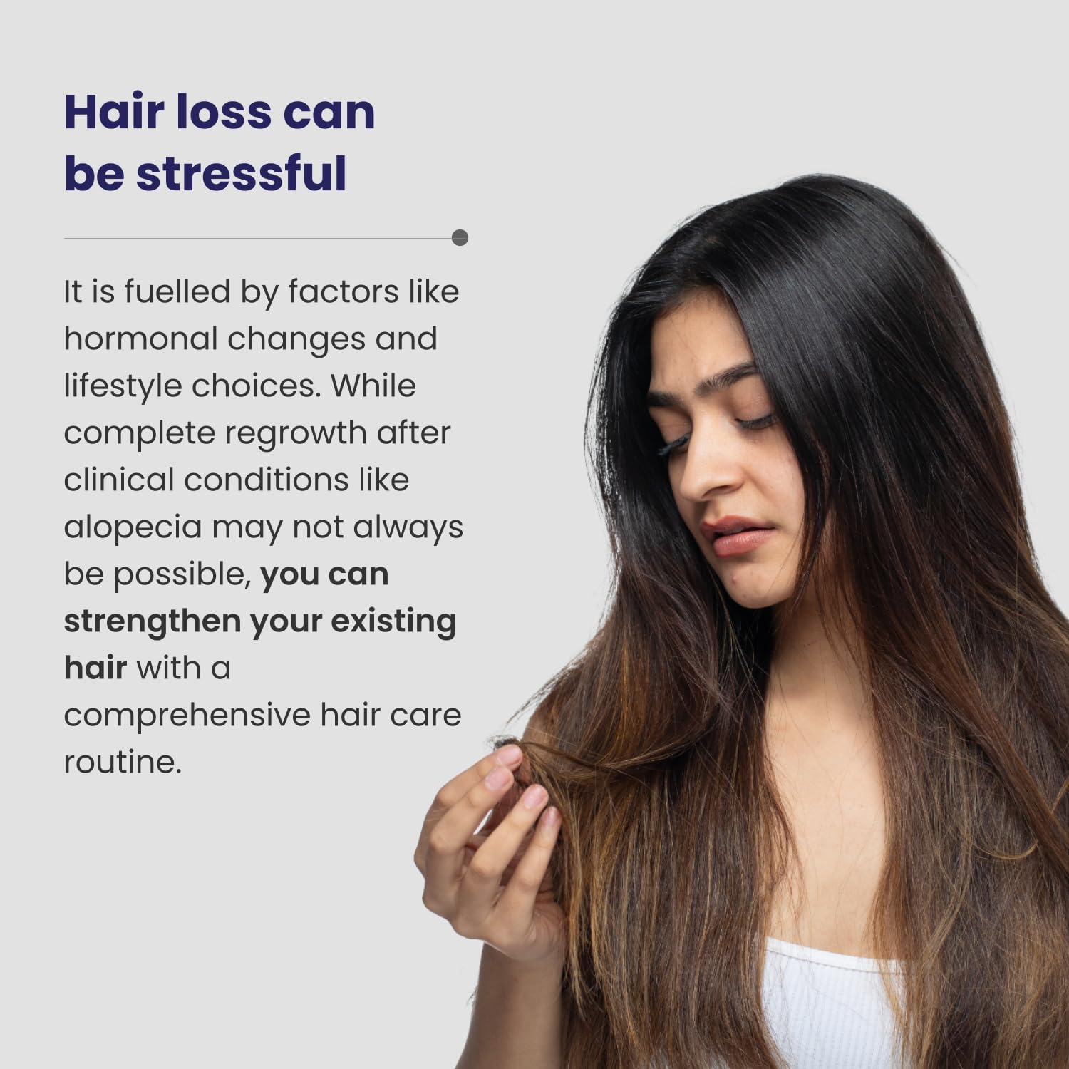 RE EQUIL Hair Fall Control Shampoo | Reduces Hairfall | Promotes Hair Thickness | All Hair Types | 250ml