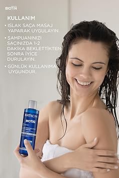 Bioxcin Biotin Şampuan 300 ml, 2 Adet, Hassas Saç Derisi ve Hassas Saçlar İçin