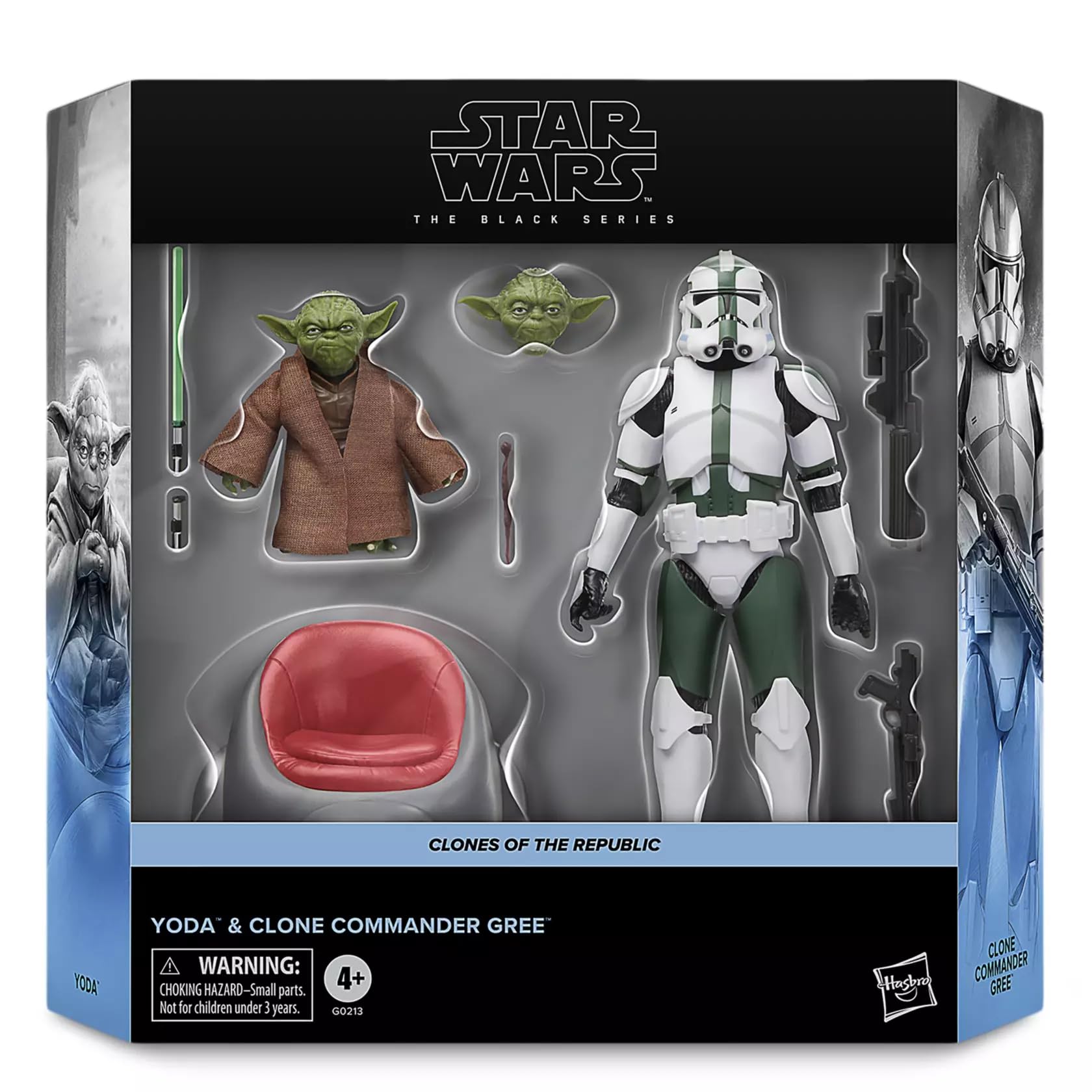 Amazon.co.jp: スターウォーズ ブラックシリーズ ヨーダ&クローン