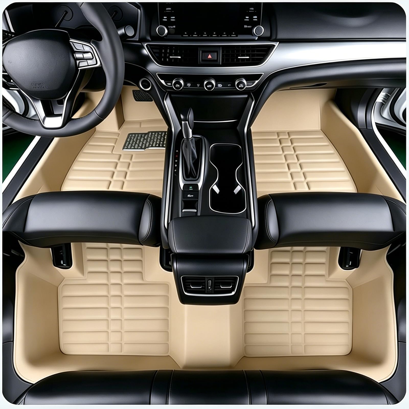 AWERTUPO Car Floor Mats, for Volkswagen Sagitar 2012-2018