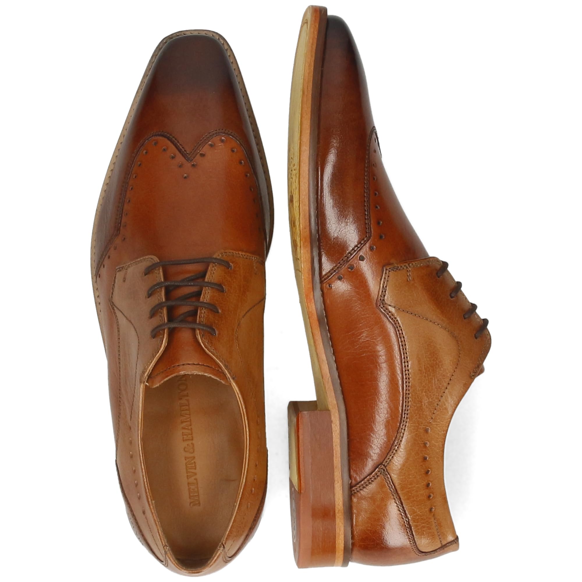 Melvin & Hamilton Homme Alex 3 Plat Oxford