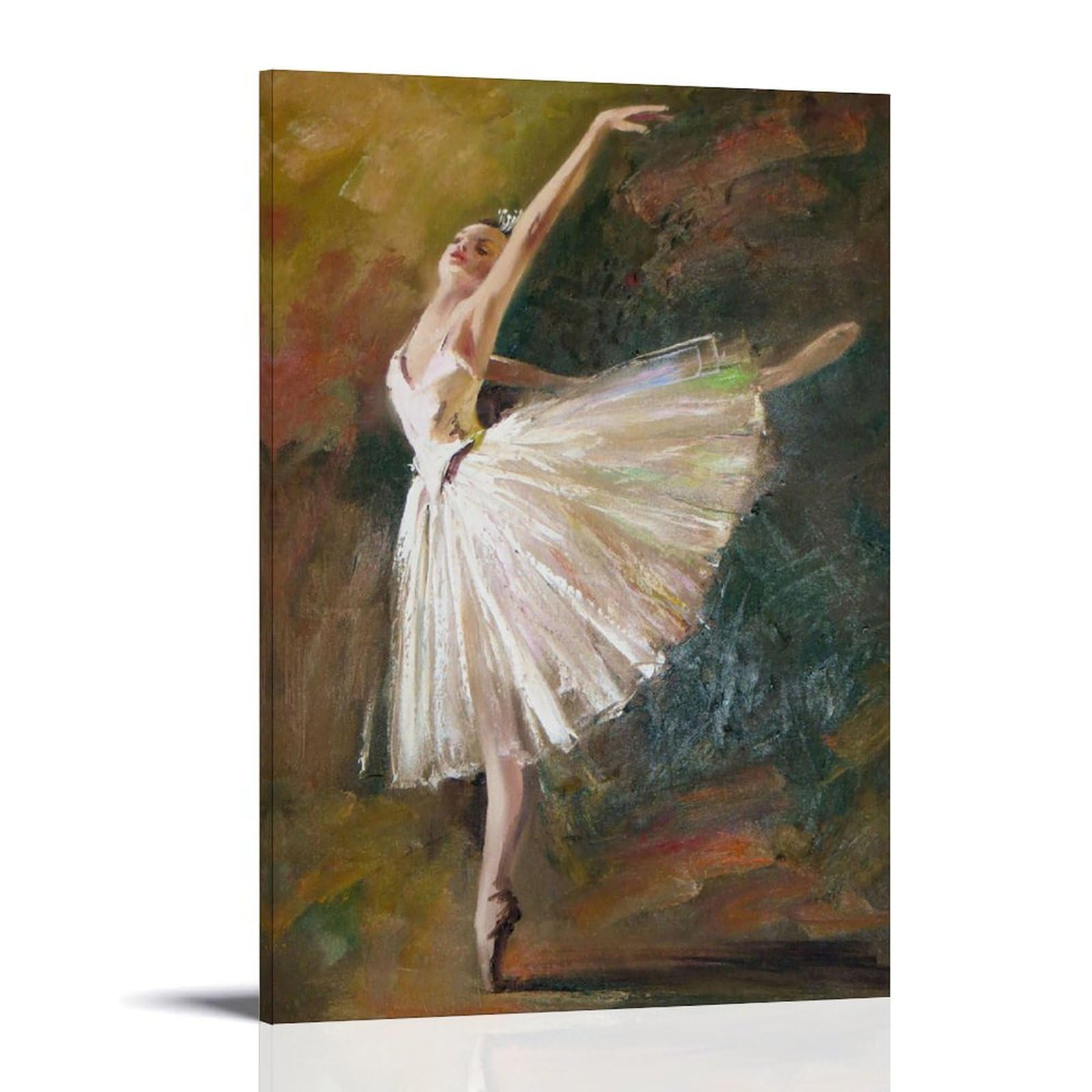 WurBu Edgar Degas Painter Works《Dancer Tilting》Printed Posters Room Aesthetic Print Art Wall Painting Canvas Gifts Modern Bedroom Decor 12x18inch(30x45cm)