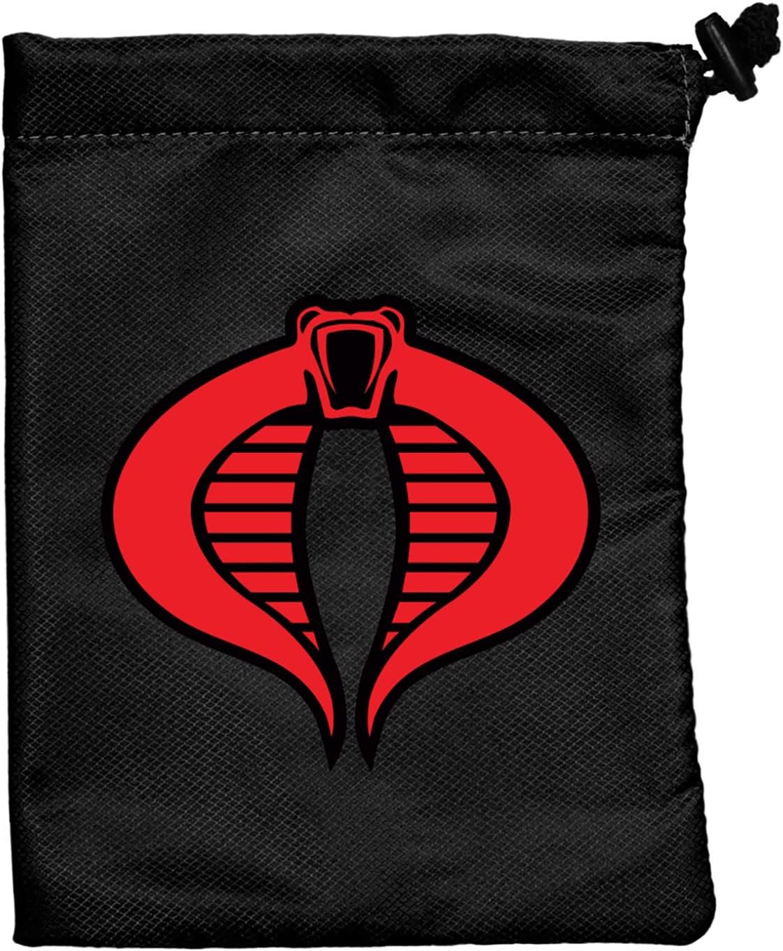 Renegade Game Studios G.I. Joe Cobra Dice Bag: Drawstring Closure RPG Dice Storage with Protective Lining