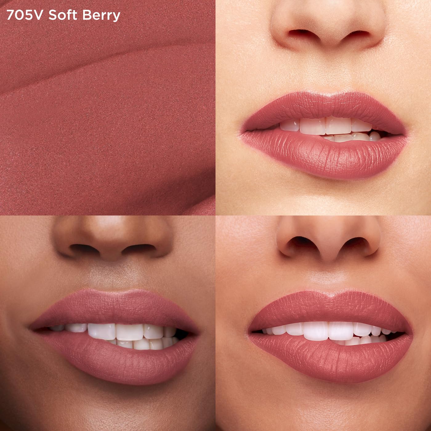 Clarins Joli Rouge Velvet Lipstick Refill 705 Soft Berry 3.5g, 3.5 g (Pack of 1) - Image 2
