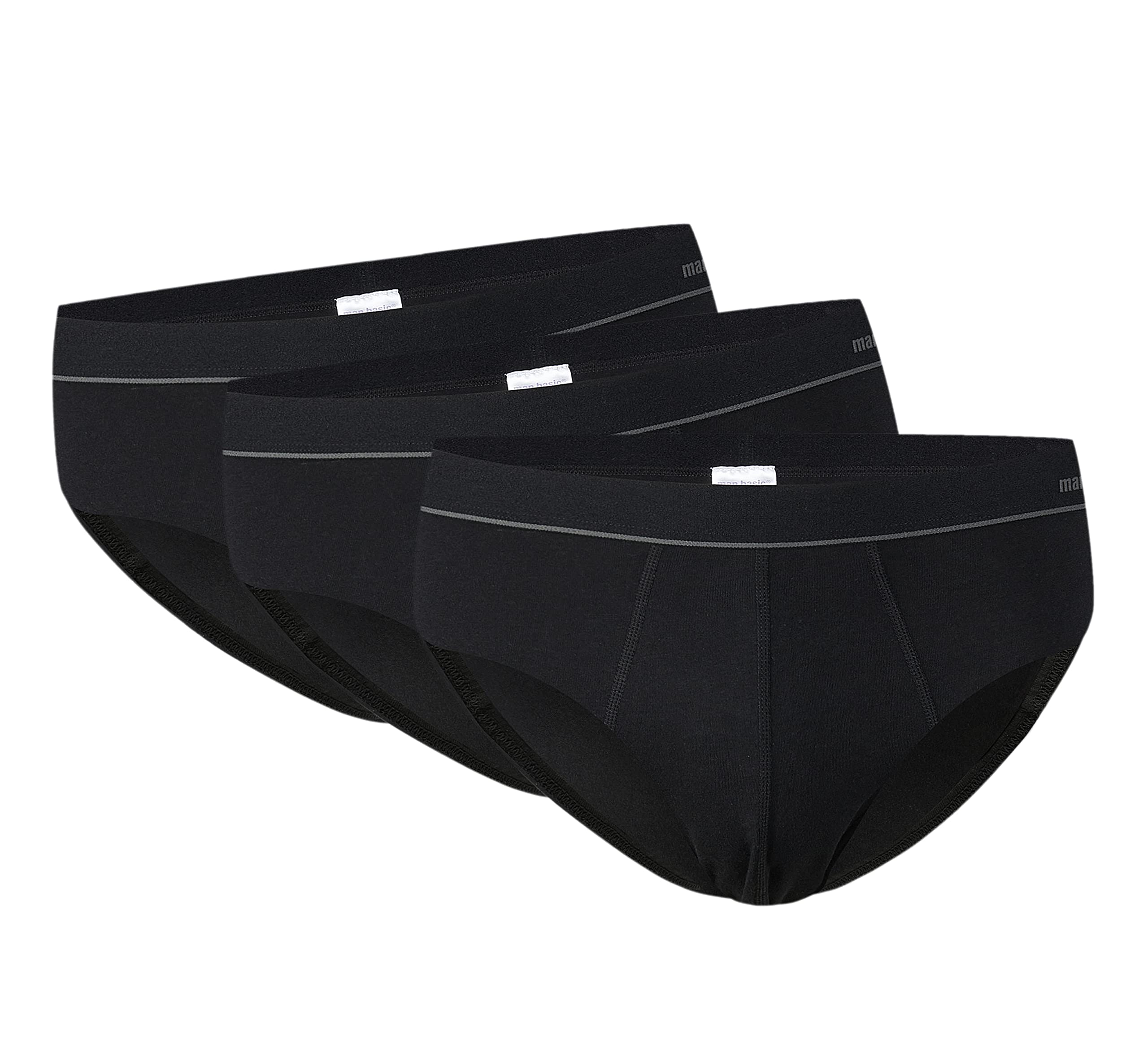 VANEVER3PK Men’s Cotton Design Slip Briefs