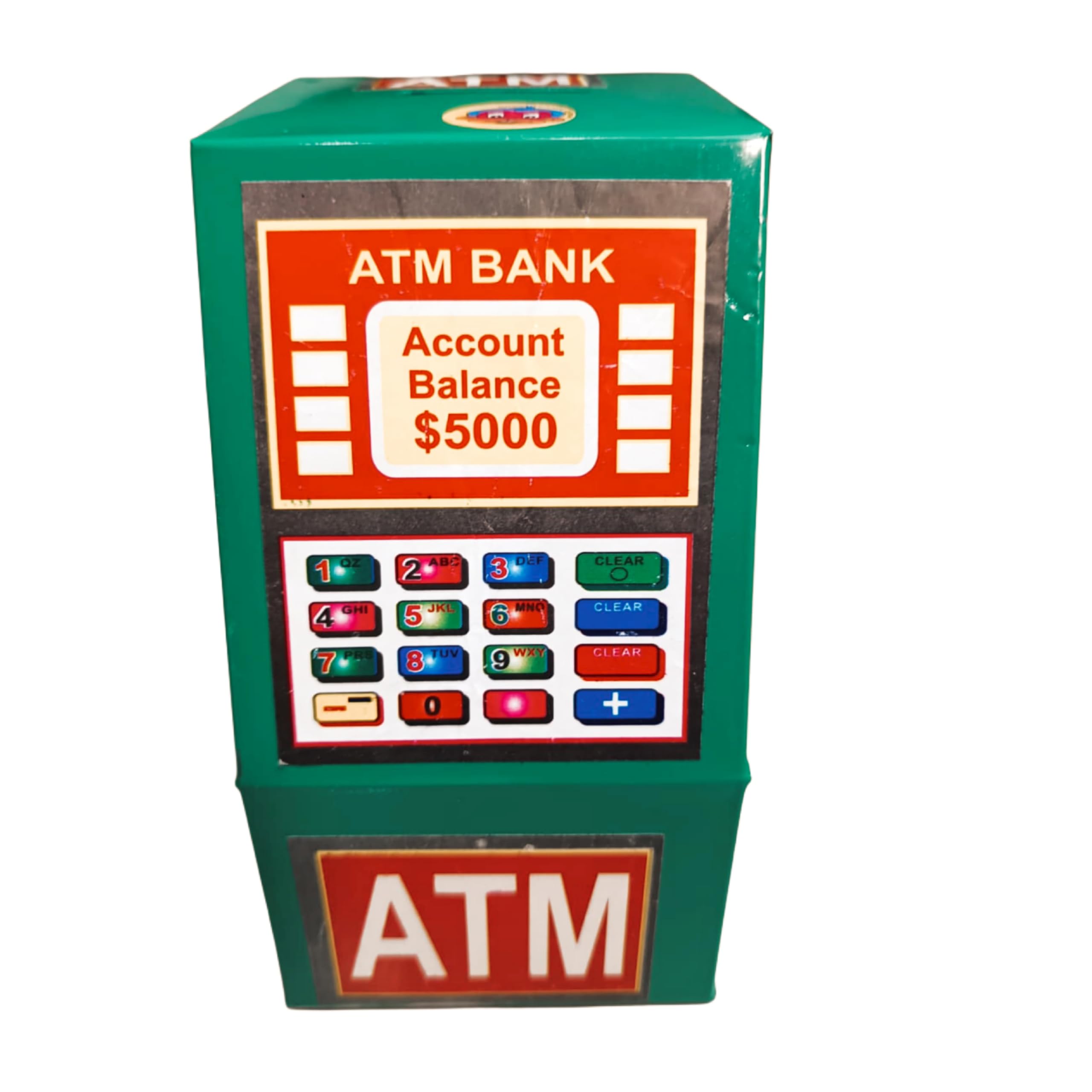 Kids Piggy Bank ATM - Money Bank (Green) (B0DDCQ9R6F) Amazon Price History, Amazon Price Tracker