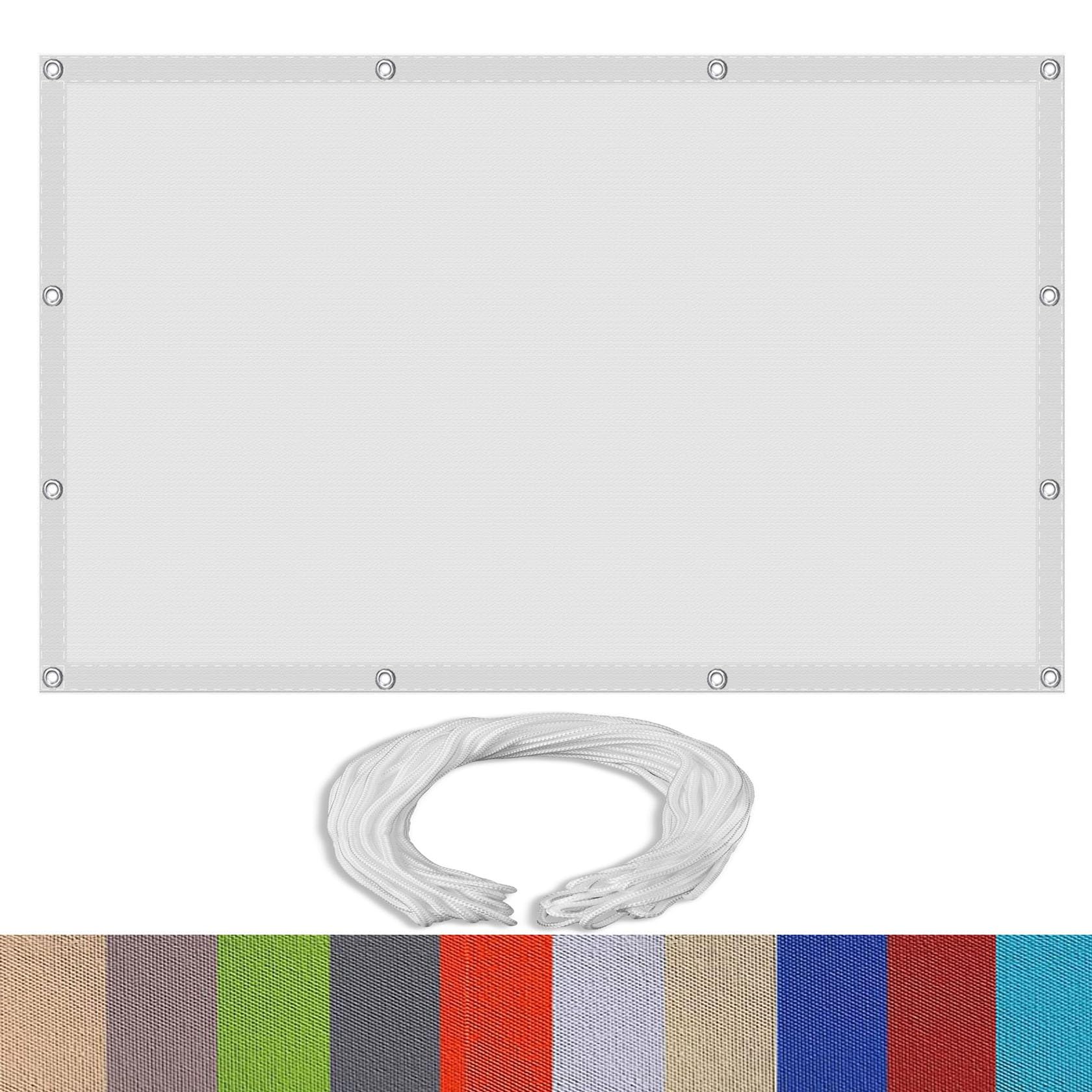 Voile d'ombrage 1 x 1.8 m pour protéger les fleurs du soleil brûlant