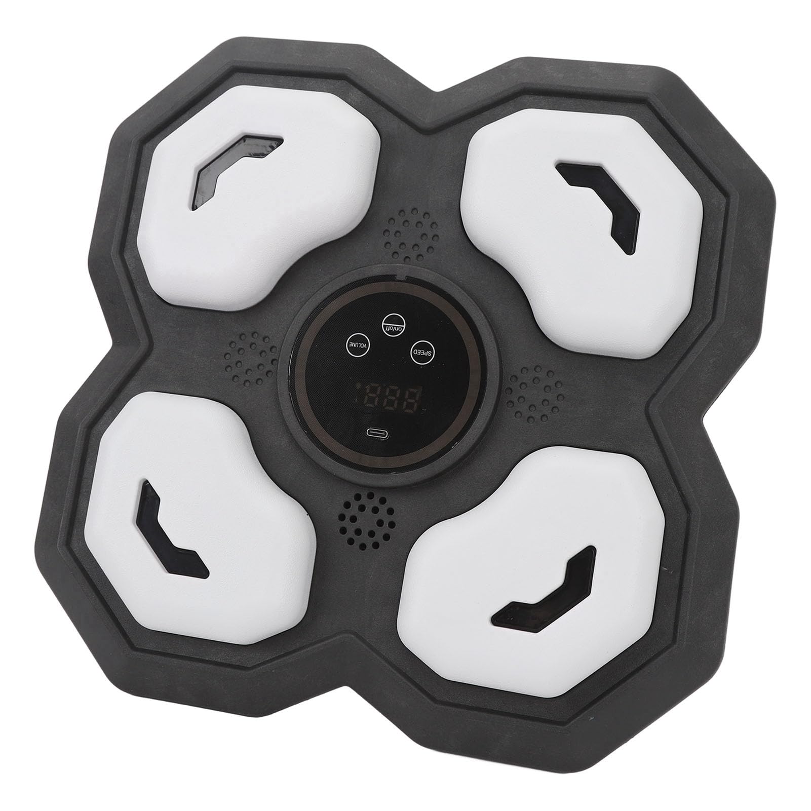 Cryfokt Macchina da Boxe Musicale, Allenatore di Boxe Intelligente Bluetooth Montato a Parete, Bersaglio da Elettronico con Sincronizzazione Musicale Dinamica modalità di Allenamento Multiple per