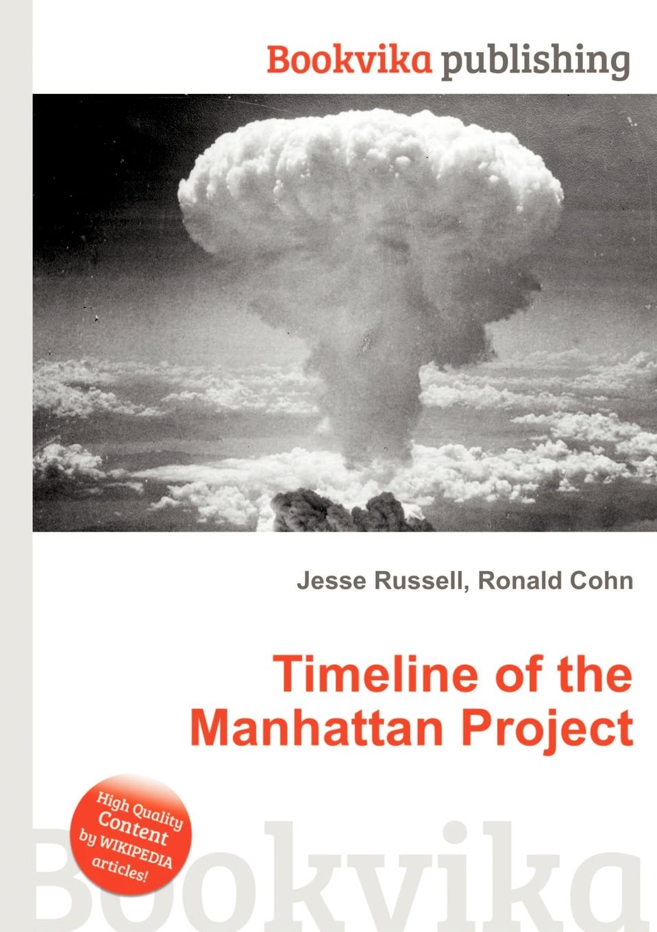 Timeline of the Manhattan Project
