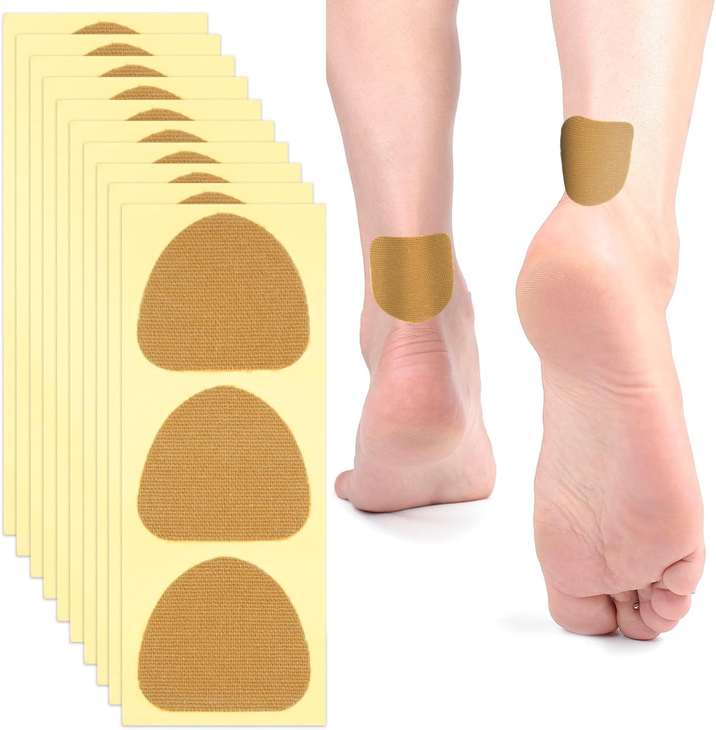 10Sheet Moleskin Tape Blister Pads, Adhesive Blister Tape