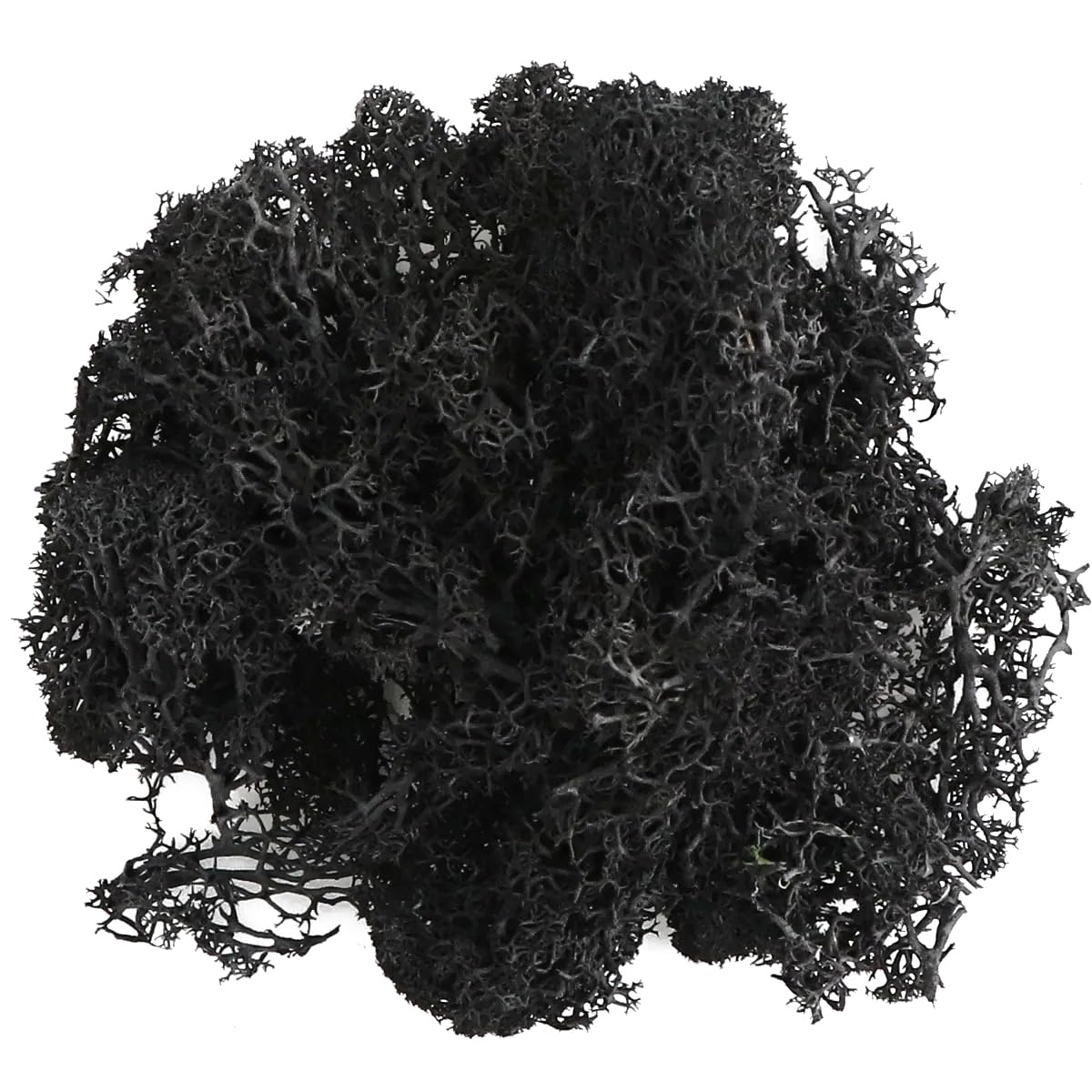 Mousse artificielle noire décorative pour sublimer vos tables de mariage et événements