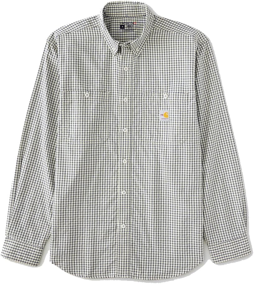 Carhartt Men's Fr Force Sun Defender™ Ls Plaid Shirt