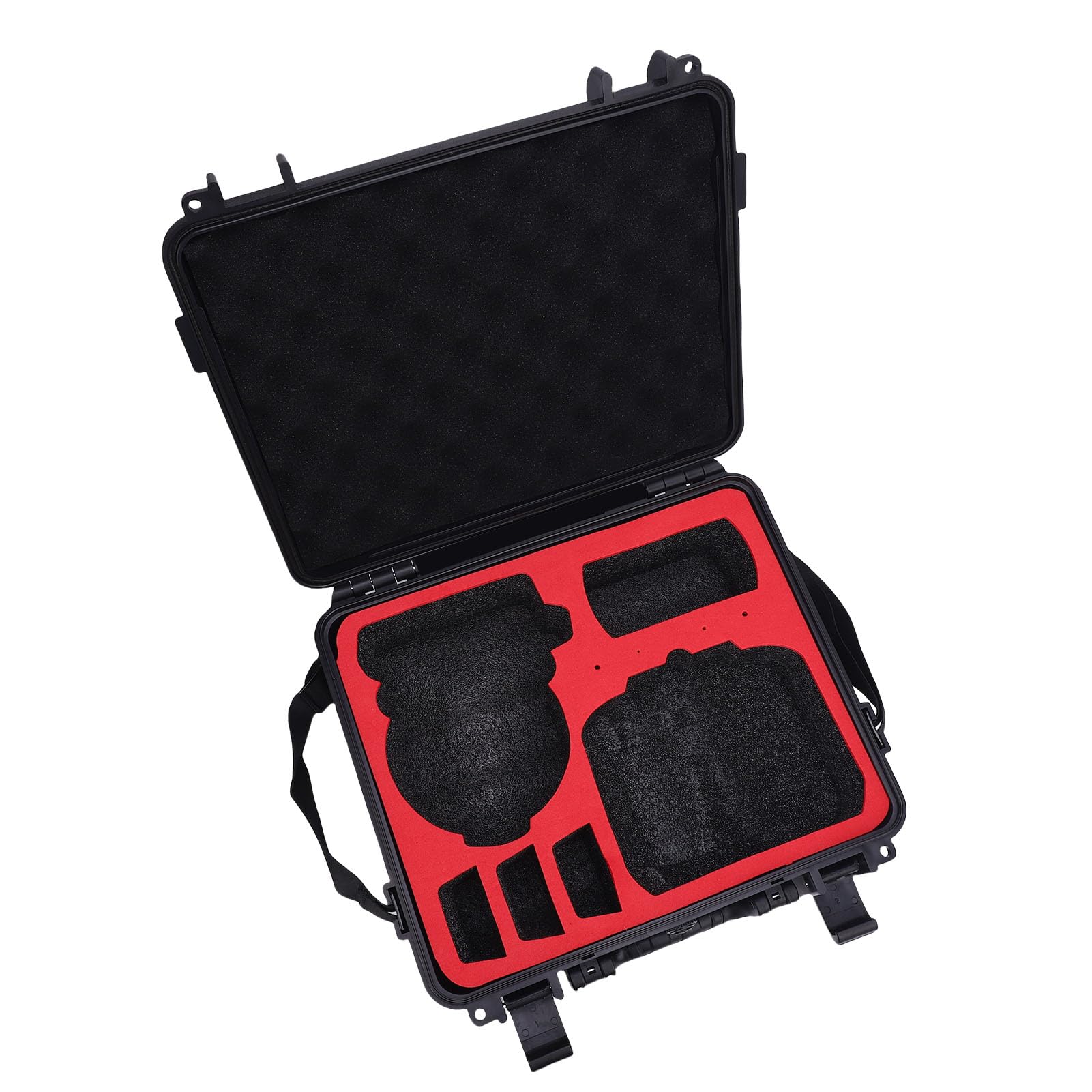 Custodia Rigida Protettiva Portatile per Accessori Flip Drone Antiurto Impermeabile per attività All'aperto