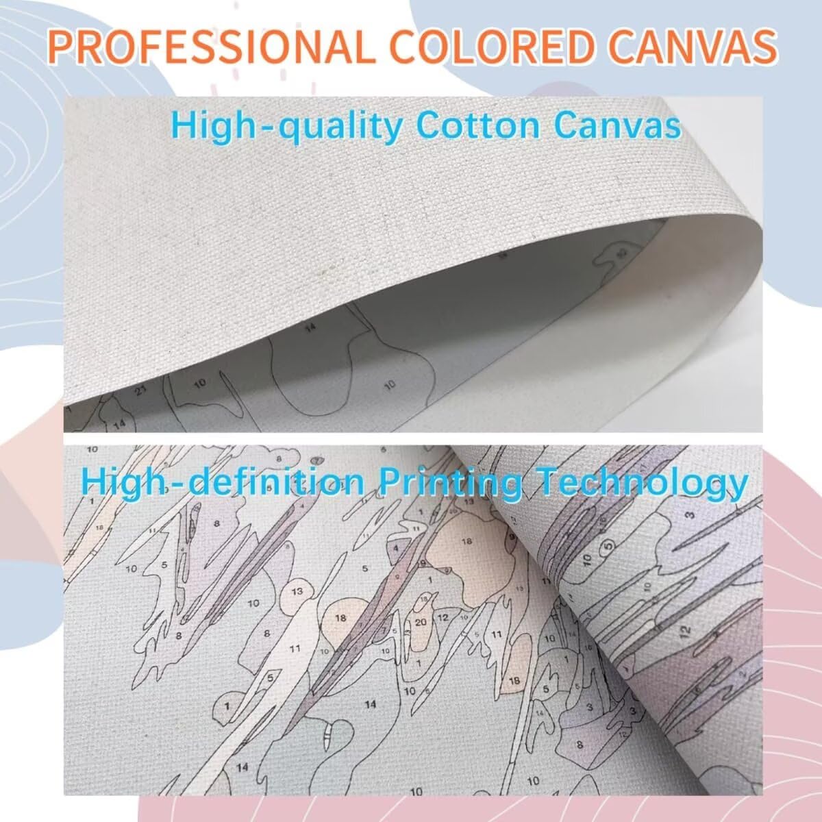 Malowanie według numerów, dorosłych, zestaw do malowania olejnego DIY 90x120 cm Roseet Flower Malowanie według numerów, dorośli z 3 pędzlami i farbą akrylową, dekoracja domu prezent - bez ramki