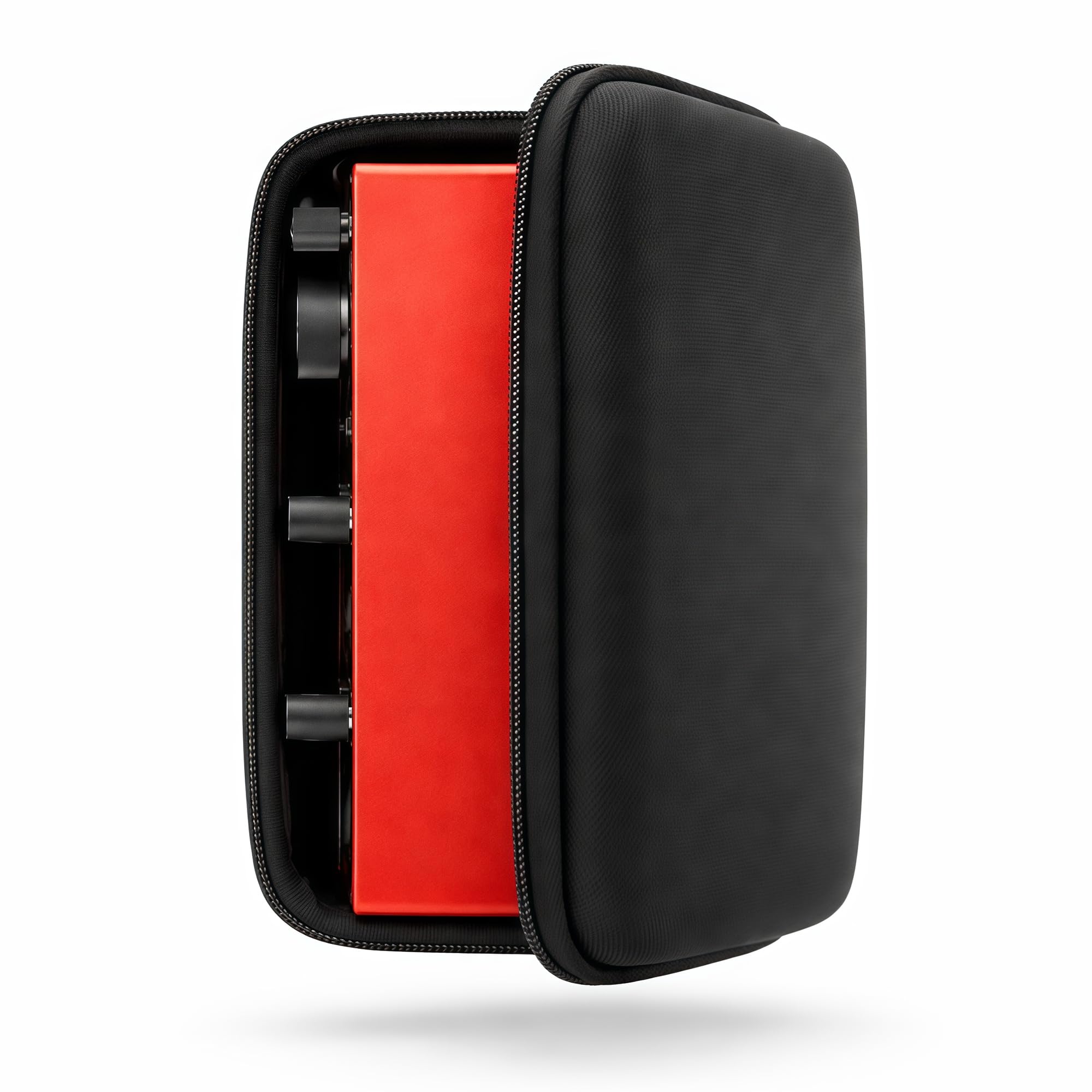 Audio Interface Case, Compatible with Focusrite Scarlett 2i2 4rd Gen, Third Generation Audio Interface Cover, Velvet Interior (Black)