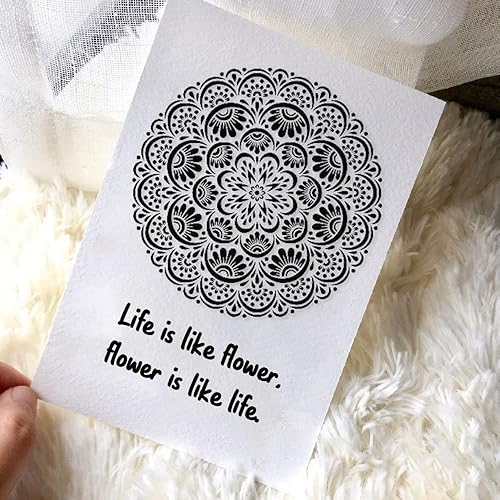 Miniatura 4 de 4 sellos transparentes de flores para hacer tarjetas, sellos de goma transparente de flores de nieve, sellos de flores para hacer tarjetas de