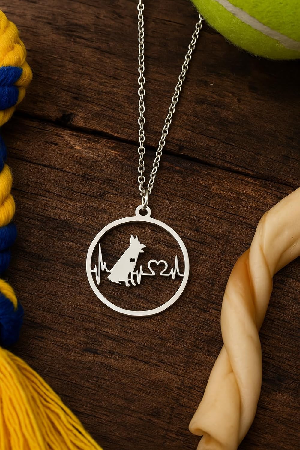 VIY Personal Card German shepherd gifts for women, Gifts for german shepherd owners, Shepherds necklace, Dog necklace for women, Dog mom gift for owner, lovers - Image 6