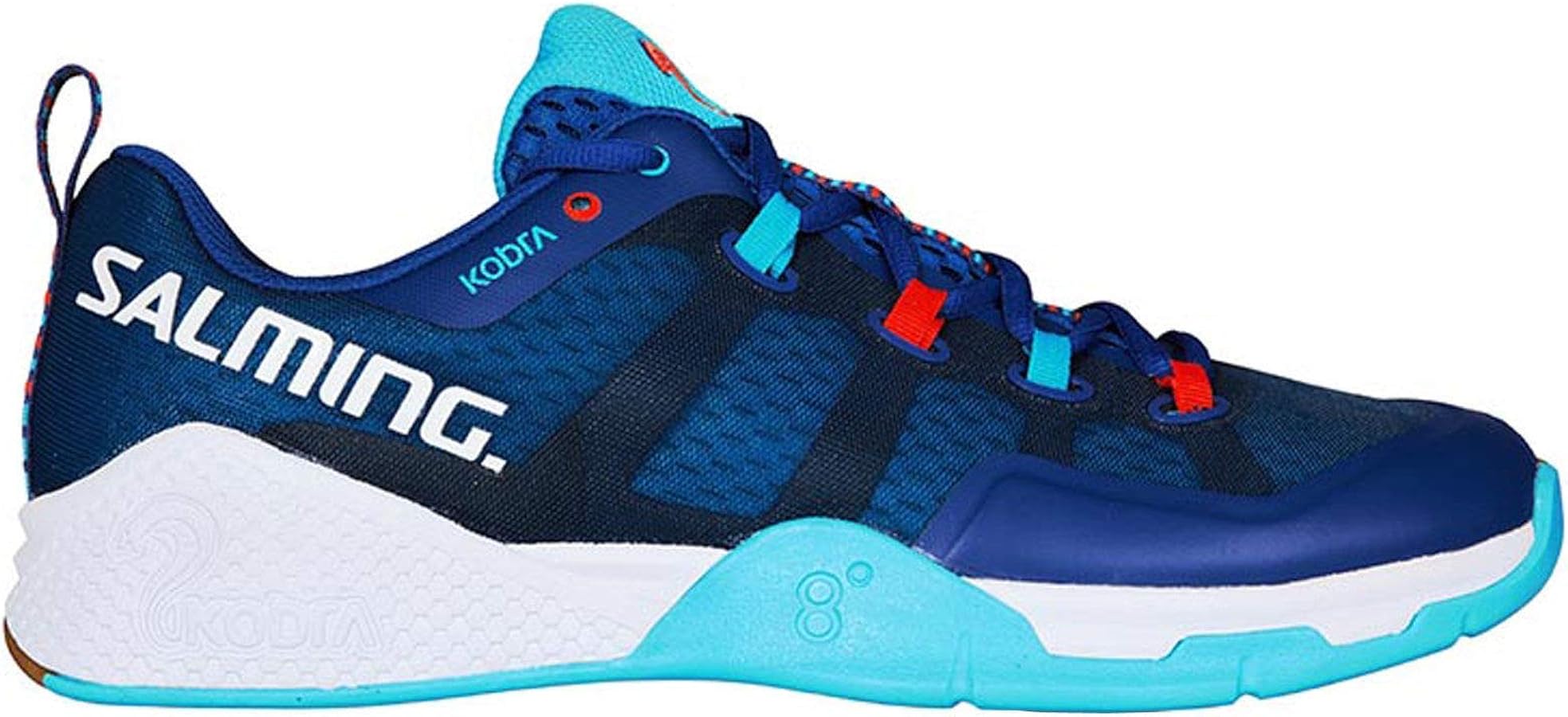 Amazon.co.jp: SALMING インドアシューズ コブラ (リモージュブルー